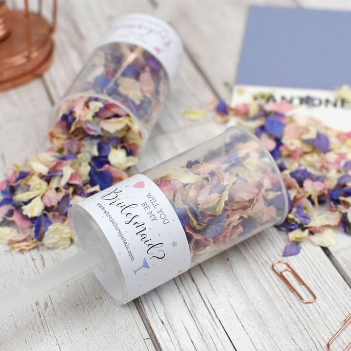 LSF Wholesale – Großhandel Konfetti – Will You Be My Brautjungfer Blume Konfetti Pop