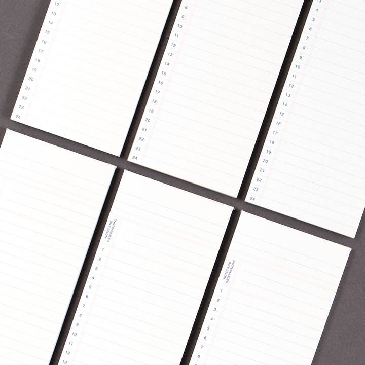 Studio Calico - Vendita all'ingrosso Bloc notes - Blocco note e osservazioni a righe4