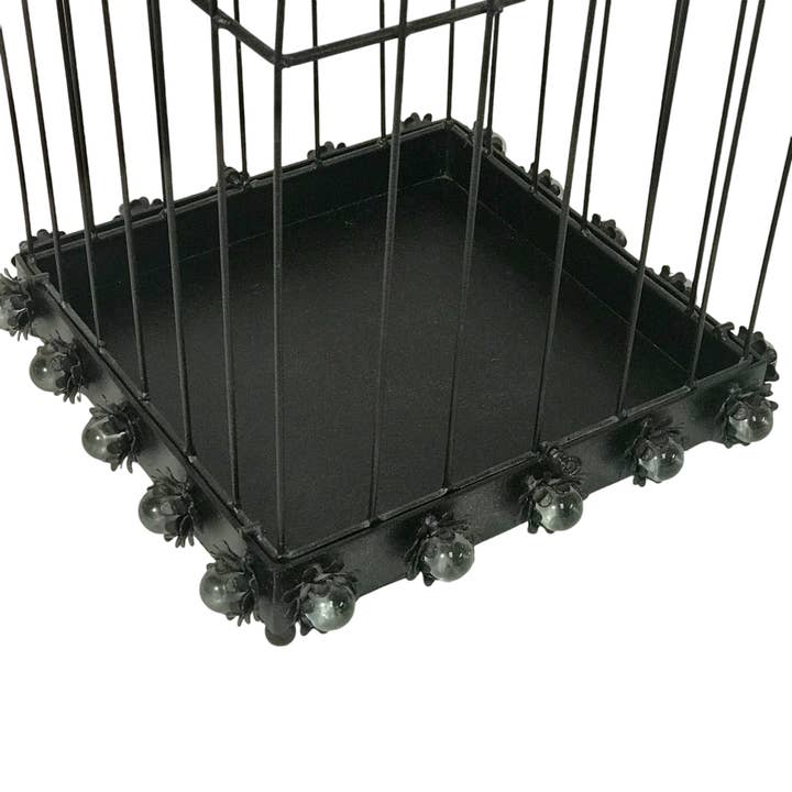 Wilco Home - Wholesale Bird house - Desert Rose Design Bird Cage With Hook/Removeable Tray3