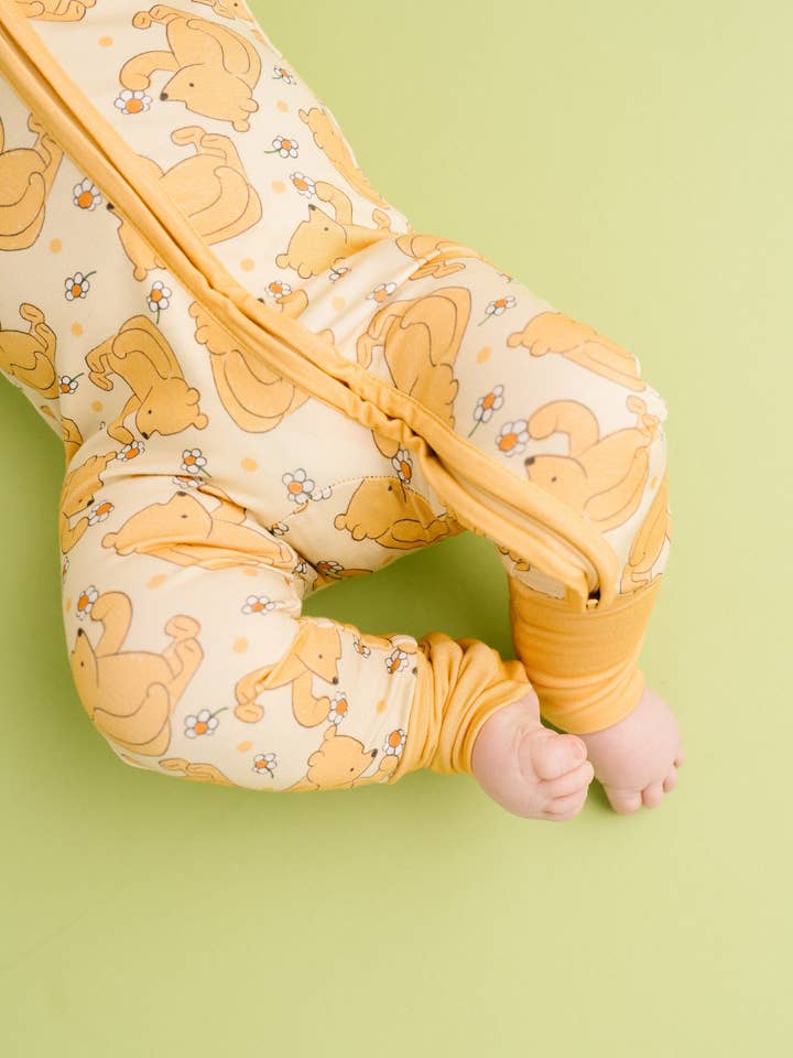 Little One Shop - Wholesale Sleepsuit - Baby - Hunny Bear Bamboo Sleeper