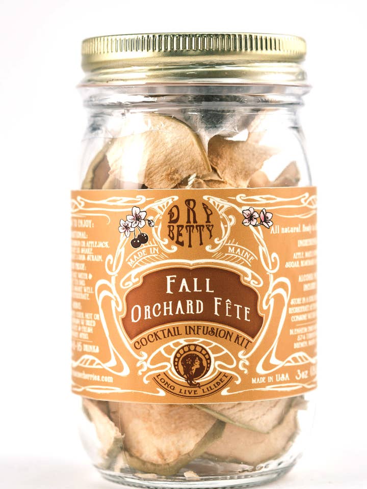 Fall Orchard Fête Infusion Kit | Dry Betty for wholesale by Blenheim Park Maine