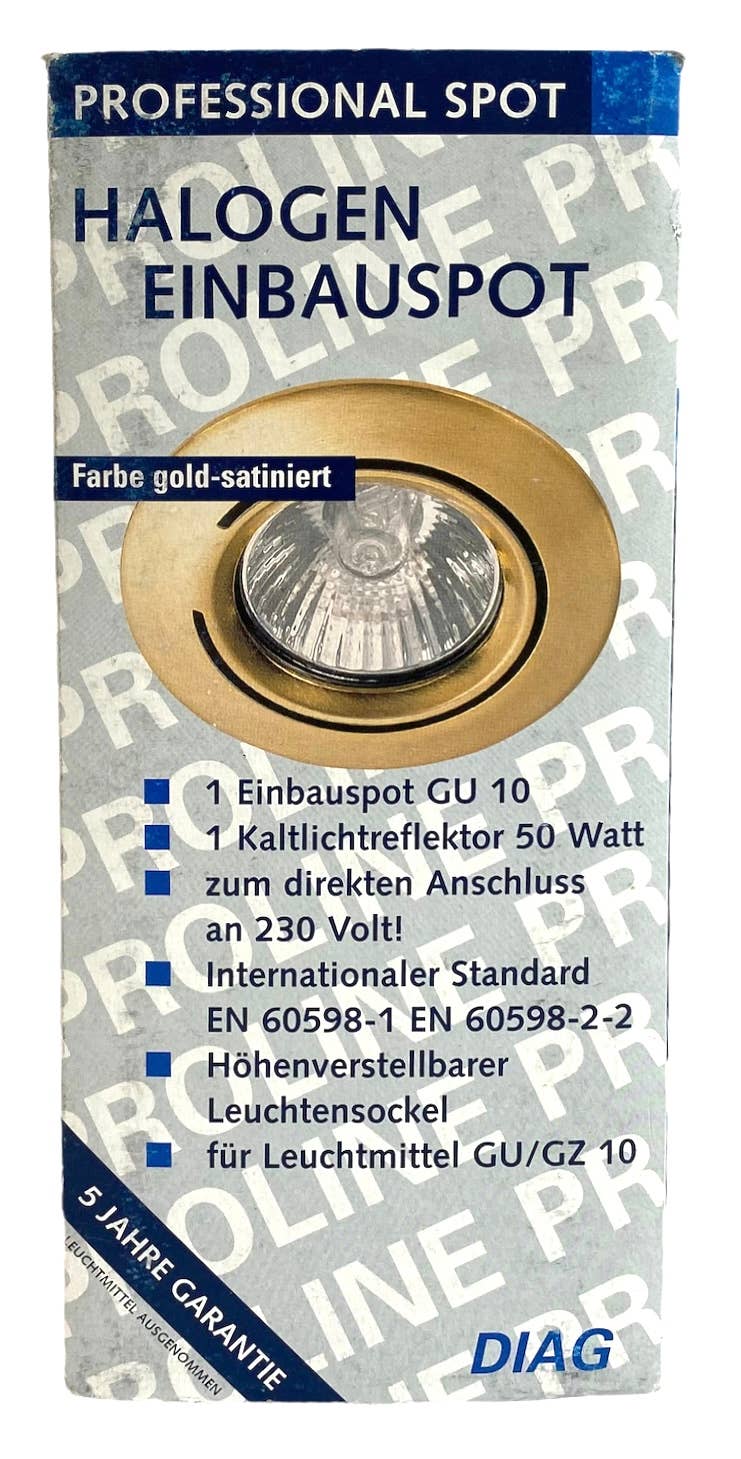 Salzmann Restwaren GmbH – wholesale Light bulb/puck – Paulmann, DIAG, etc. Halogen Recessed Light Sets4
