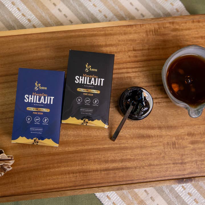 Amu Nutrition - Wholesale Oral Supplement/Vitamin - Mongolian Shilajit Resin |Supplement Bestseller | Lab-Tested1