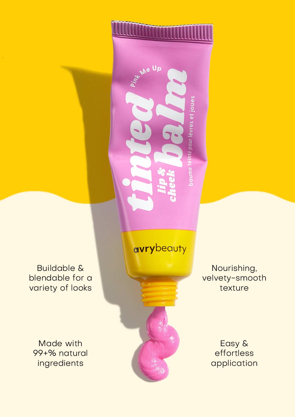 AvryBeauty - Venta al por mayor Pintalabios - Bálsamo Tintado para Labios y Mejillas - Pink Me Up11