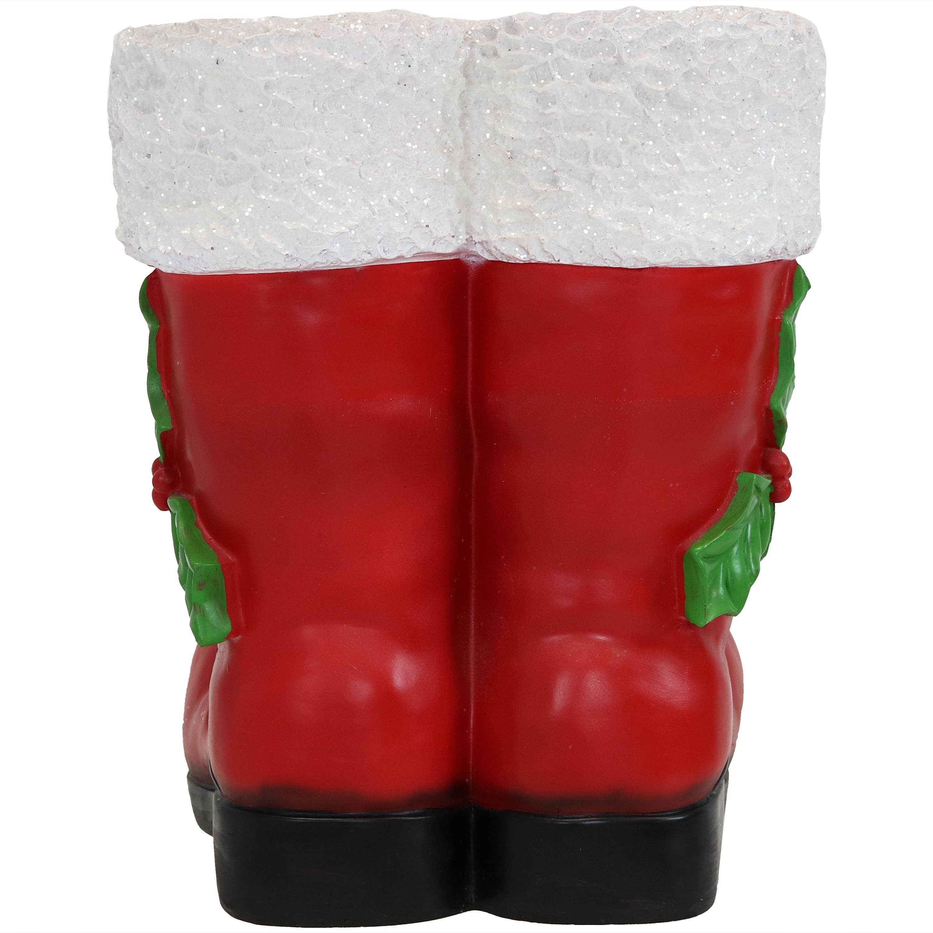 Sunnydaze Decor - Wholesale Christmas Decoration - Santa Boots Indoor Christmas Statue - 13 in9