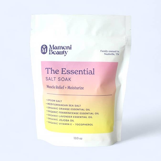 Mameni Beauty - Wholesale Bath Soak/Milk - Essential Salt Soak0