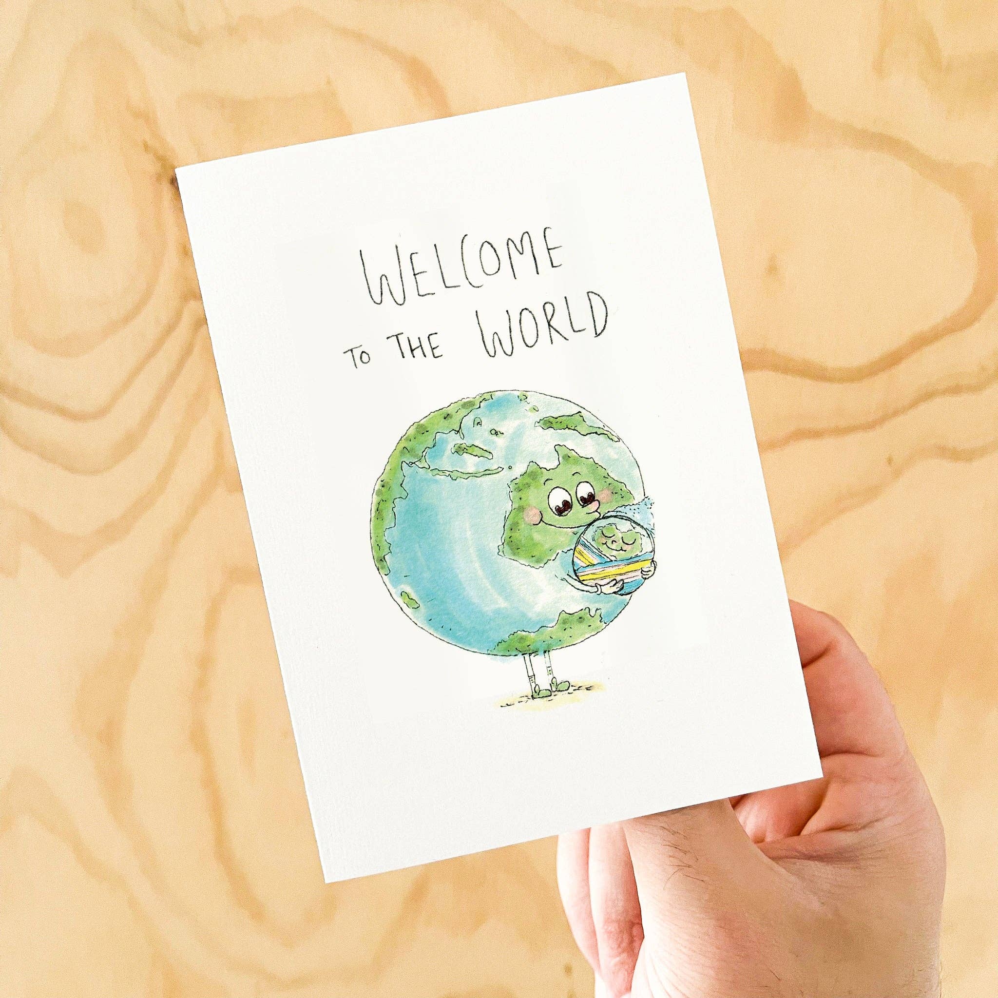 Well Drawn - Wholesale Baby Card - Welcome to the World3
