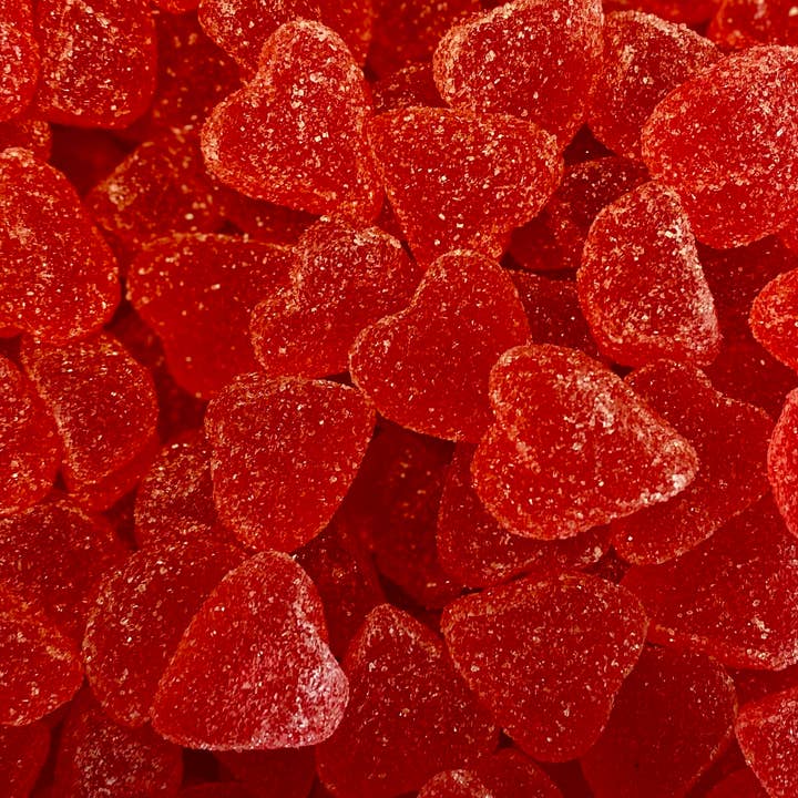 Nantasket Sweets By Swedes - Wholesale Gummy - Sugar coated gummy candy heart 1 Ib1