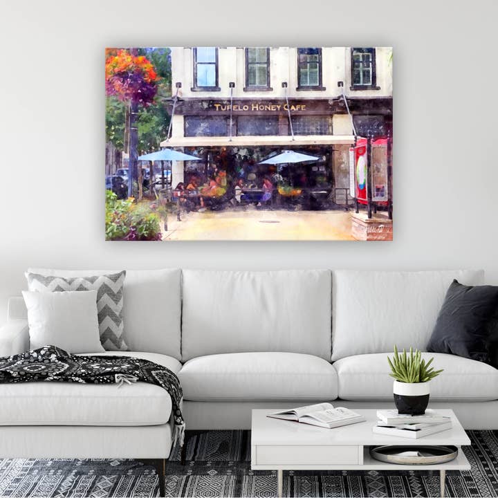 Art Canvases, Knoxville TN, Tupelo Honey Café for wholesale by G.O.A.T House of Creative