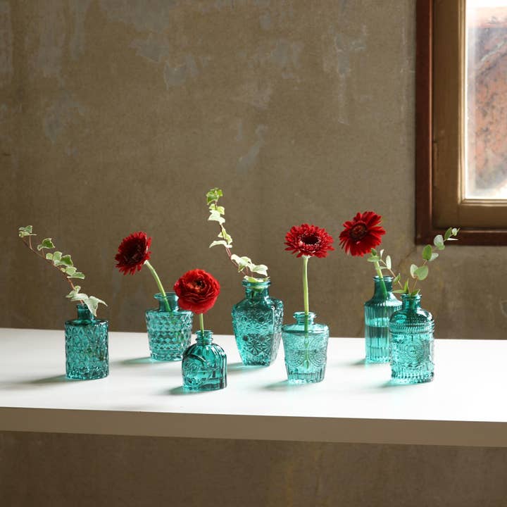 Petite Flower Vase Green for wholesale by Time Concept