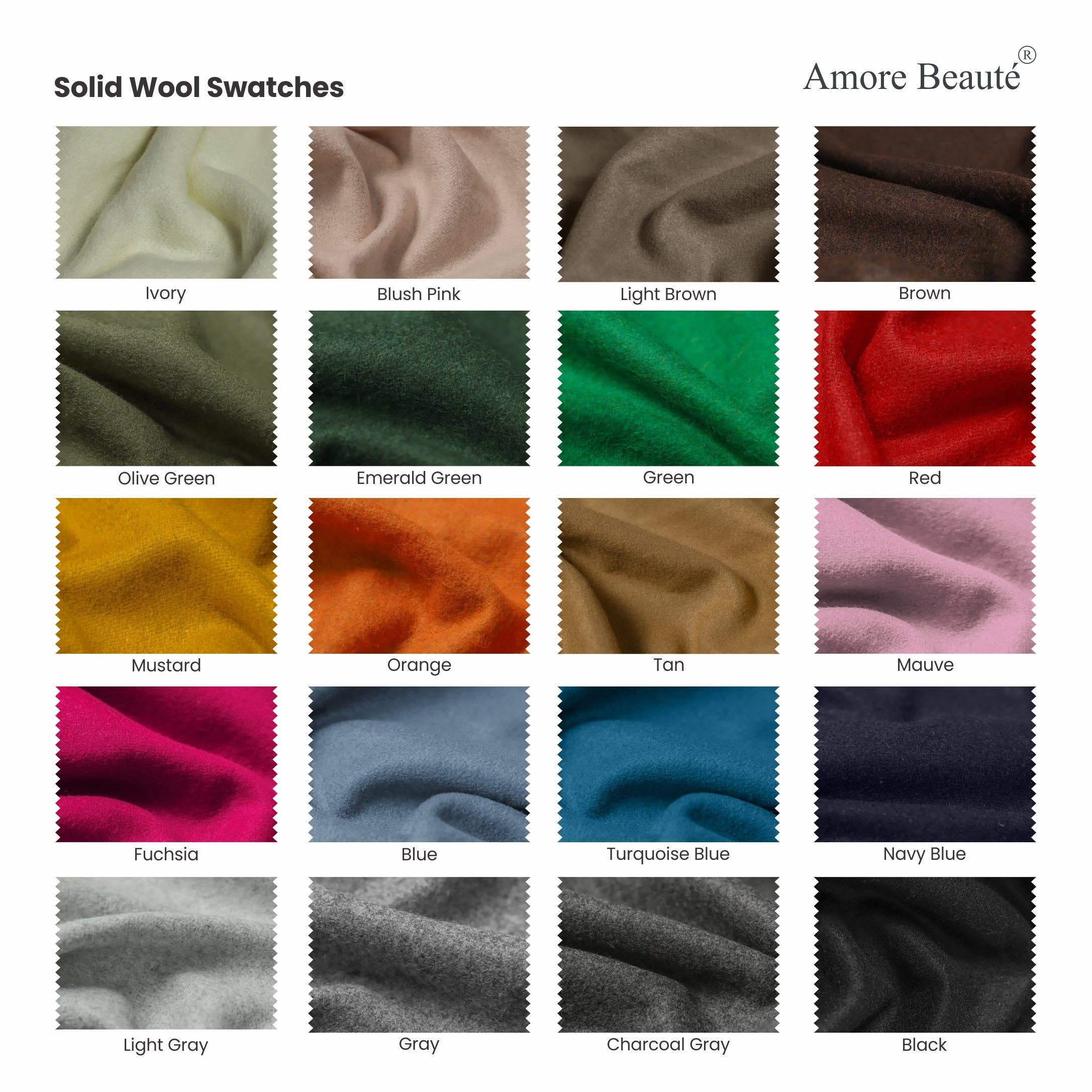 Amore Beauté - Vente Rideaux - Rideaux en laine sur mesure - Doubles couches thermiques, panneaux de fenêtre isolés, rideaux de luxe faits à la main avec languettes en cuir et boutons-pression10