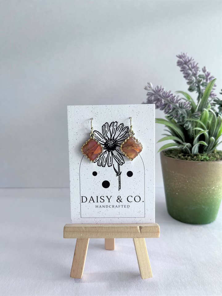 Gemstone Laranja por atacado de Daisy & Company