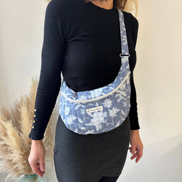 BUMBAG - BLUE GREY for wholesale by GINANDGER