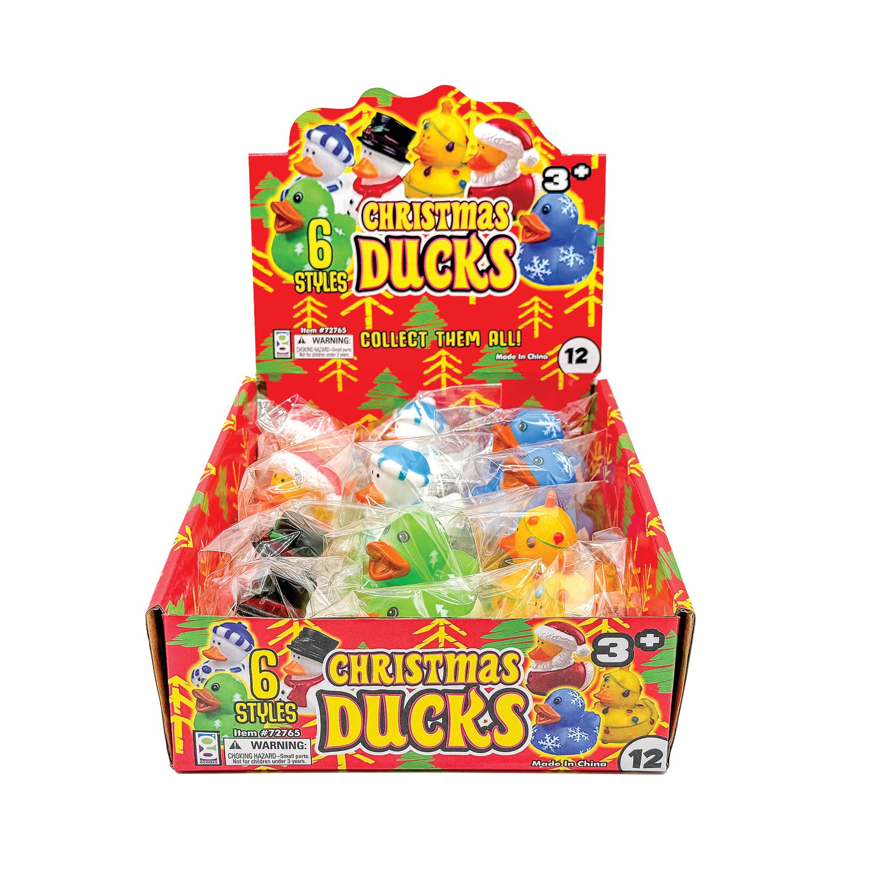 Geddes - Wholesale Toy Set - Kids - CHRISTMAS DUCK TOY    12/DSP11