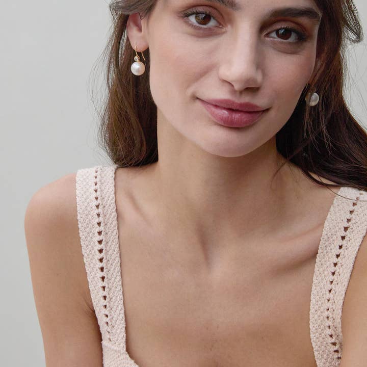 Bryan Anthonys - Wholesale Dangle Earrings - By My Side Pearl Drop Earrings4