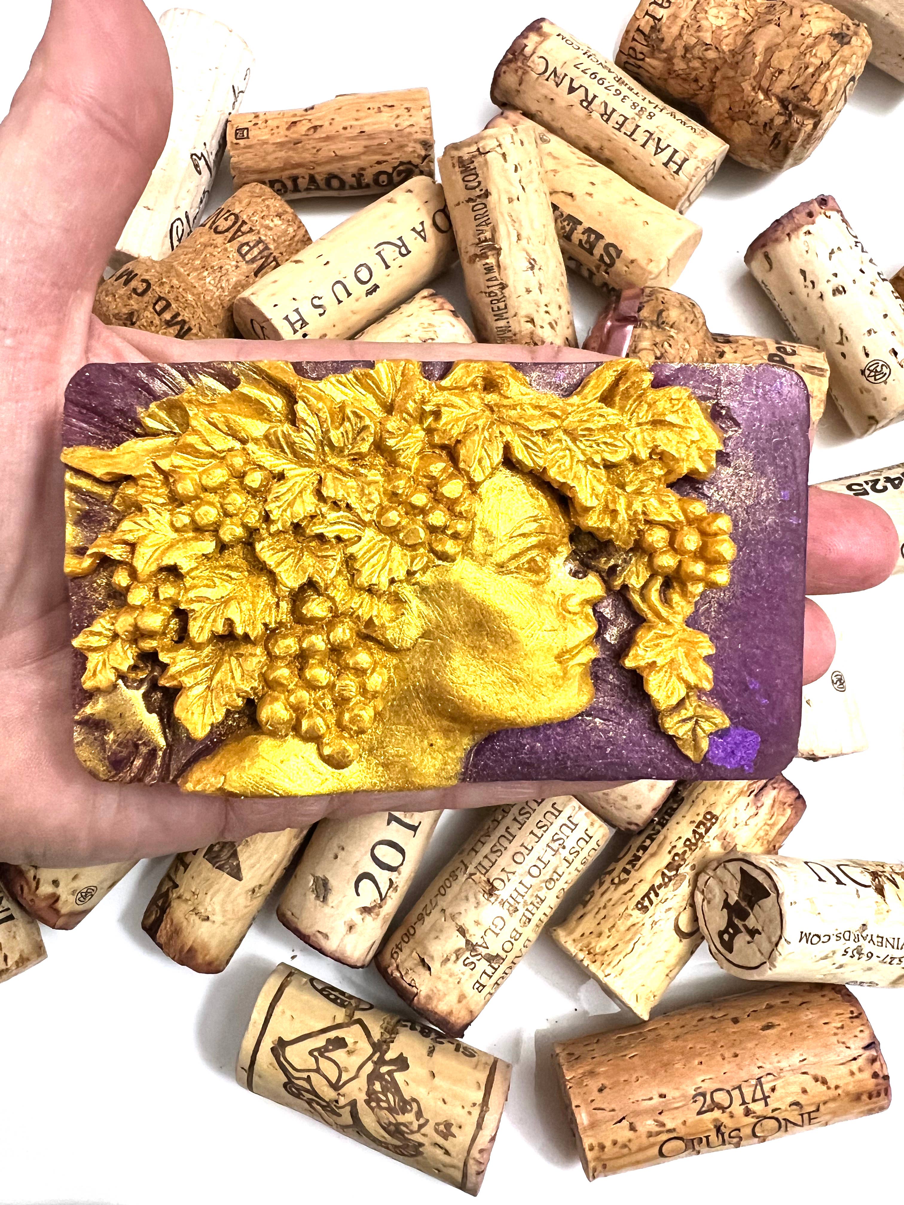 Beach City Boutique - Wholesale Bar Soap - Bacchus Soap, Dionysus god of wine, 5 Bars7