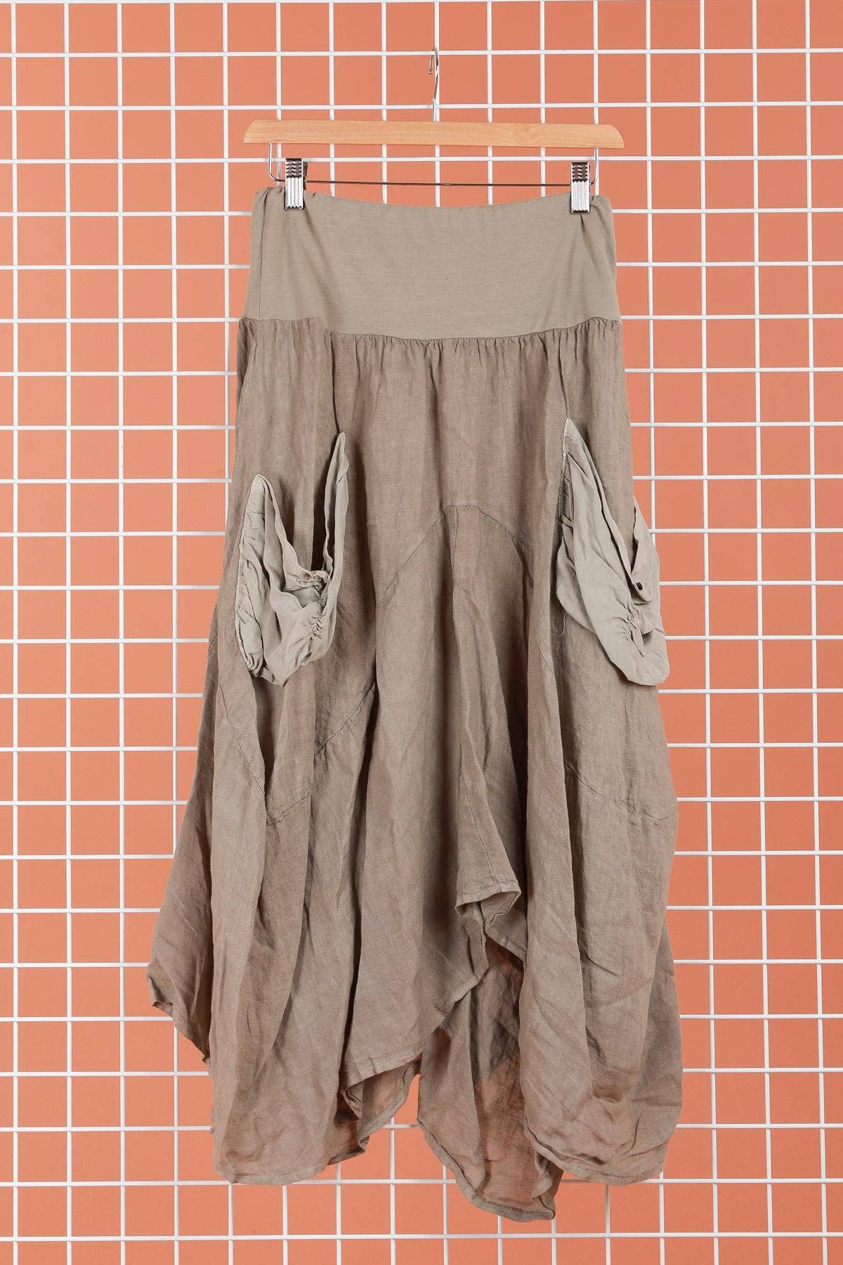 la maison des fibres naturelles – wholesale Kjol - Dam – Linnekjol i storlek One Size (US 12-16, UK 8-12, EU 40-44)20