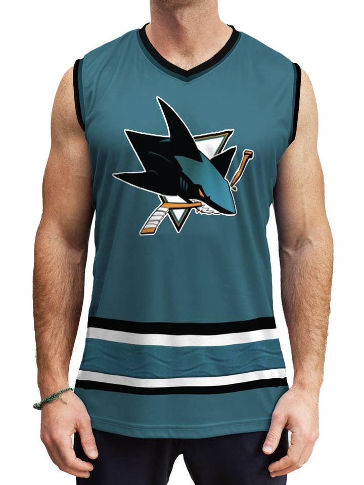 San Jose Sharks 2025 Hockey Tank *PREORDER ONLY* for wholesale by Bench Clearers