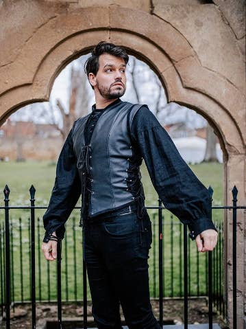 Abrigo de piel sintética, unisex, tipo jerkin, parte delantera abierta para venta al por mayor de Costurero Real