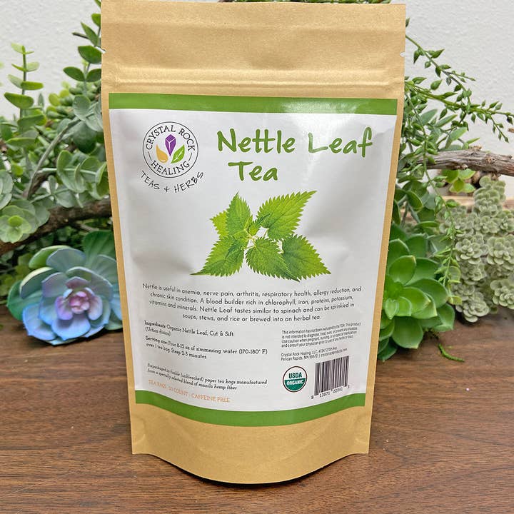 Crystal Rock Healing, LLC - Wholesale Health/Detox Tea - Nettle Leaf Tea 20ct Organic0