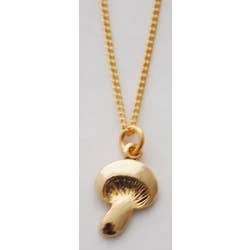Semaki & Bird - Vente Colliers à pendentif - Collier Champignon Or Histoire Naturelle1