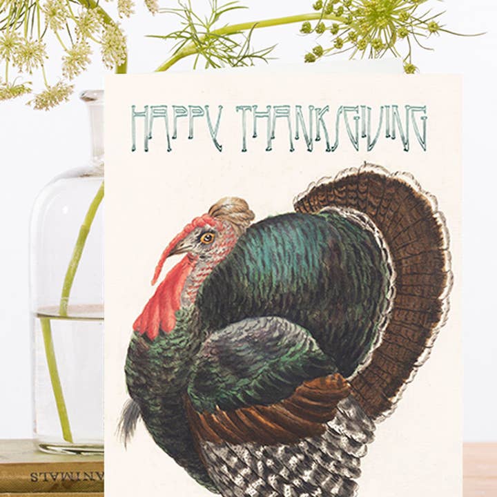 Madame Treacle – wholesale Thanksgiving card – WT031P ~ Thanksgiving Card