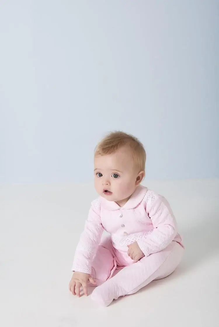 Bobble Babies Ltd – Bodysuit - Bebé por atacado – Grow Bebé Pima Algodão Acolchoado7