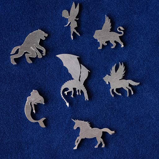 Créatures magiques en argent sterling 925 pour la vente par Metal Clays 4 You
