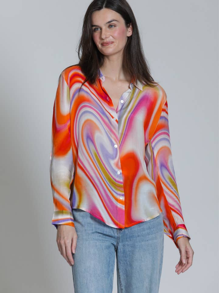 Button-up w/Roll-up Sleeve for wholesale by APNY