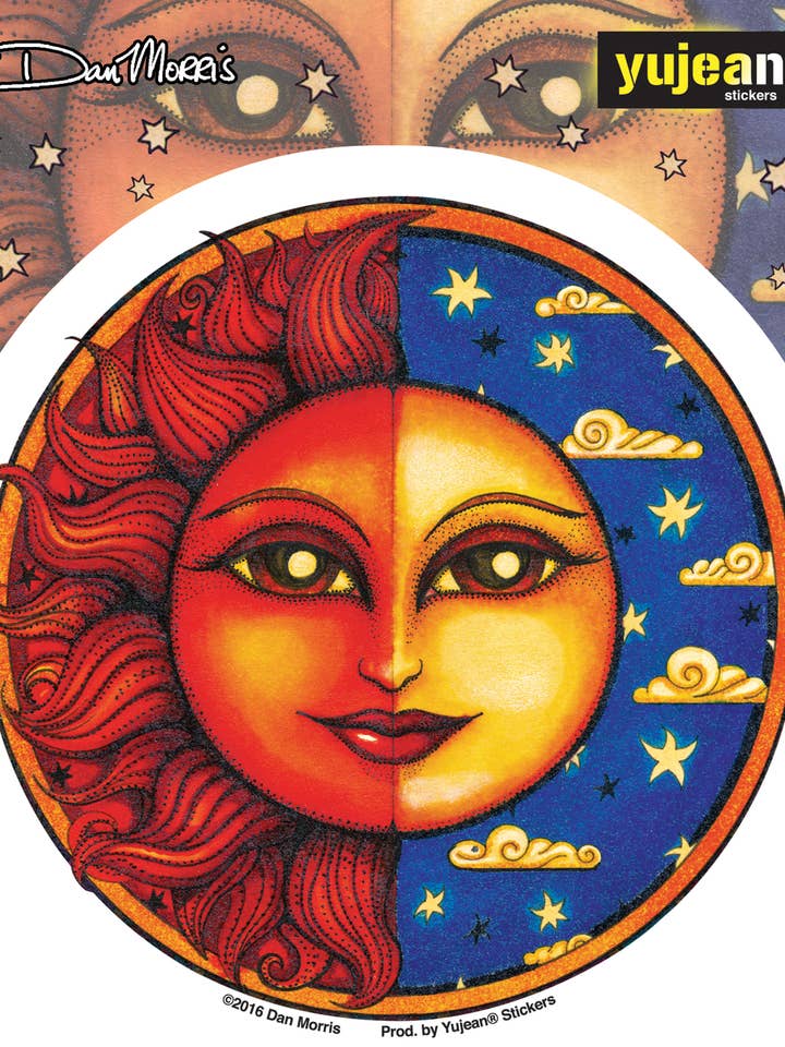 Dan Morris Celestial Twilight Sticker In/out Door-JA713 for wholesale by Yujean