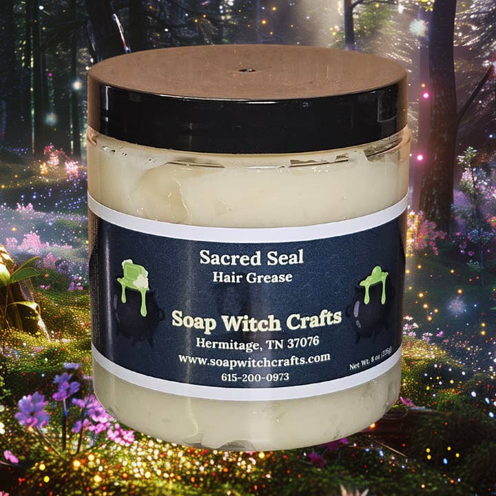 Graisse capillaire Sacred Seal – Quatre-quarts au citron pour la vente par Soap Witch Crafts