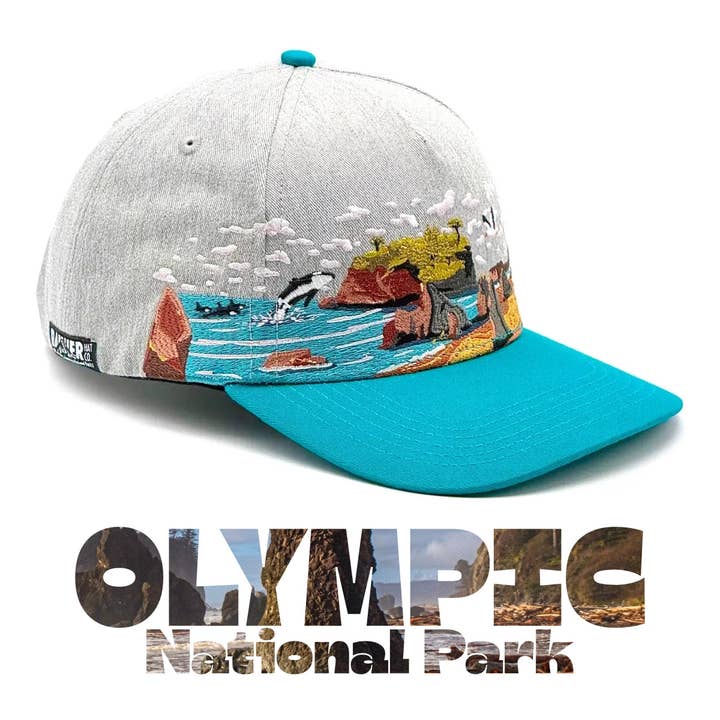 Chapeau Parc National Olympique pour la vente par Rainier Hat Co.