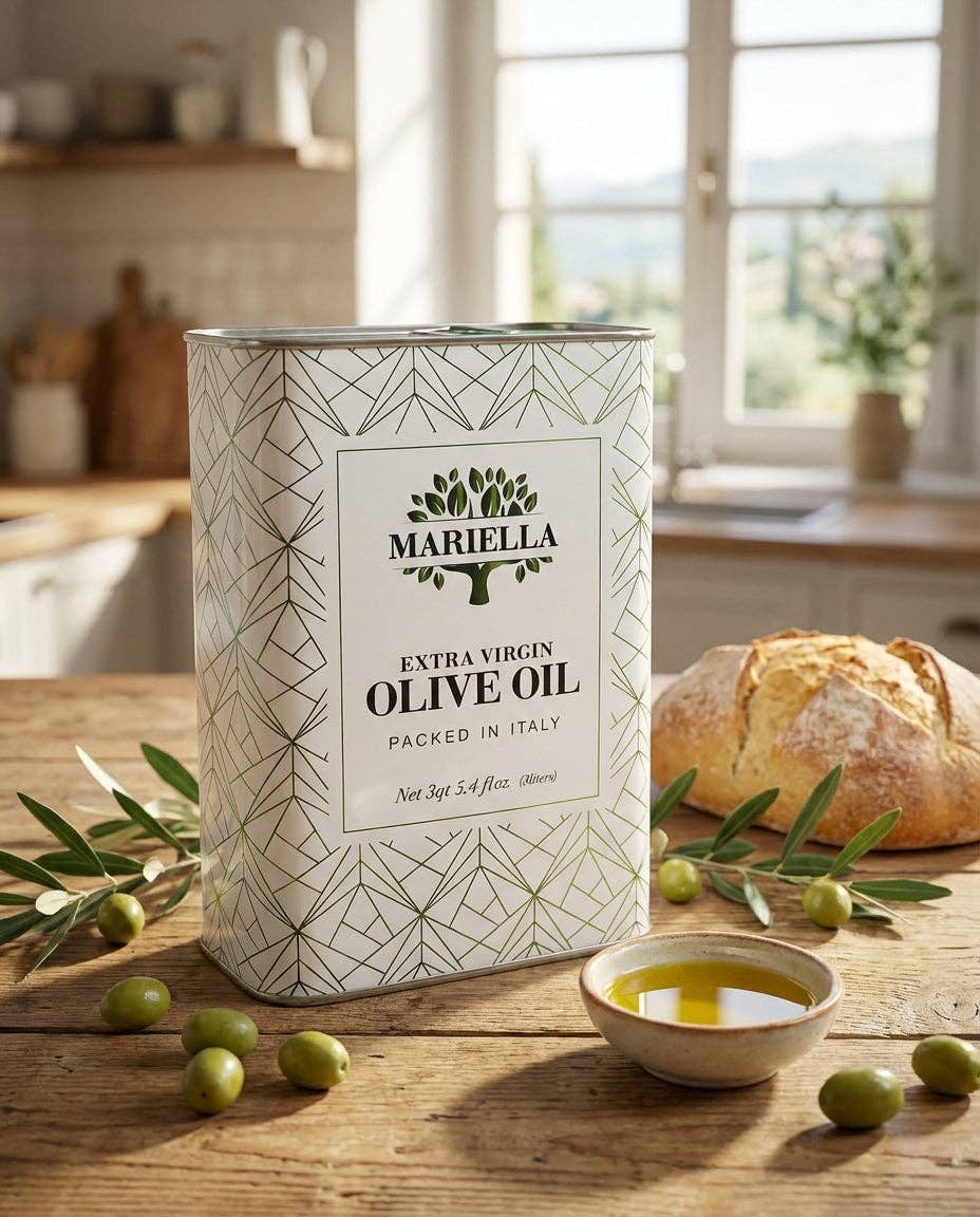 Wholesale Italian Food - Wholesale Olive Oil - Mariella Extra Virgin Olive Oil - 3L5