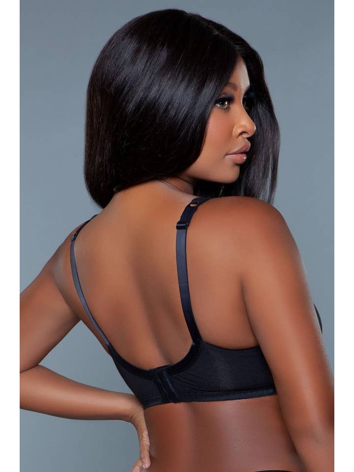 Black Be Wicked Veronica Bra BW2216 for wholesale on Faire2