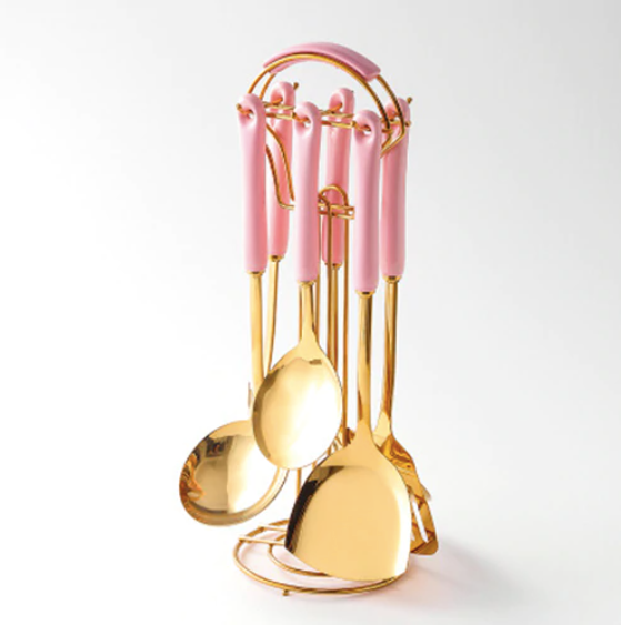 Homerely (We Cover All Import Duties) - Wholesale Kitchen Utensil Set - Nordic style Stainless Steel Cookware2