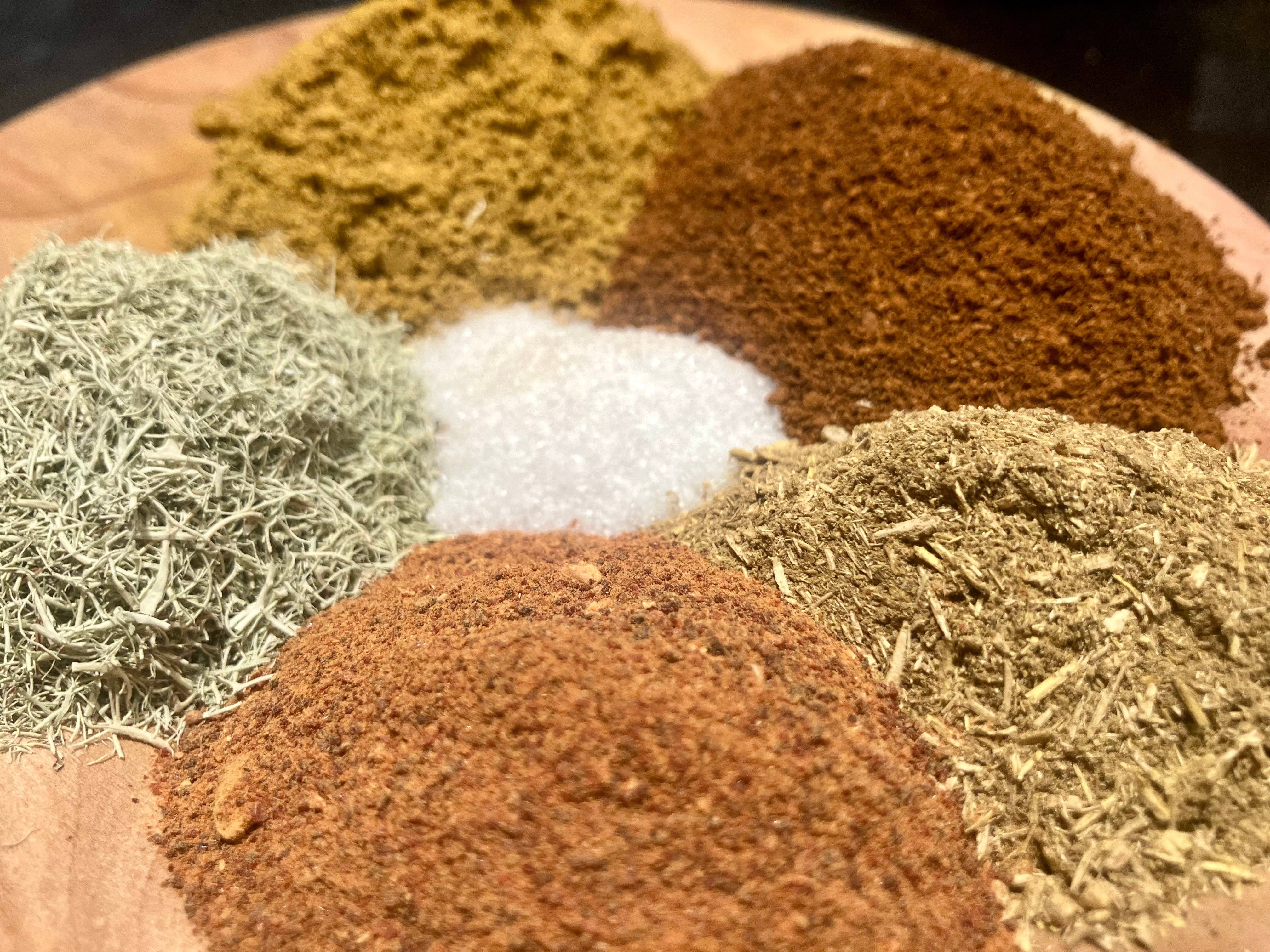 Kootenay Wildcrafting Co - Wholesale Dried Spice - Earth + Ember: Wild Ras El-Hanout3