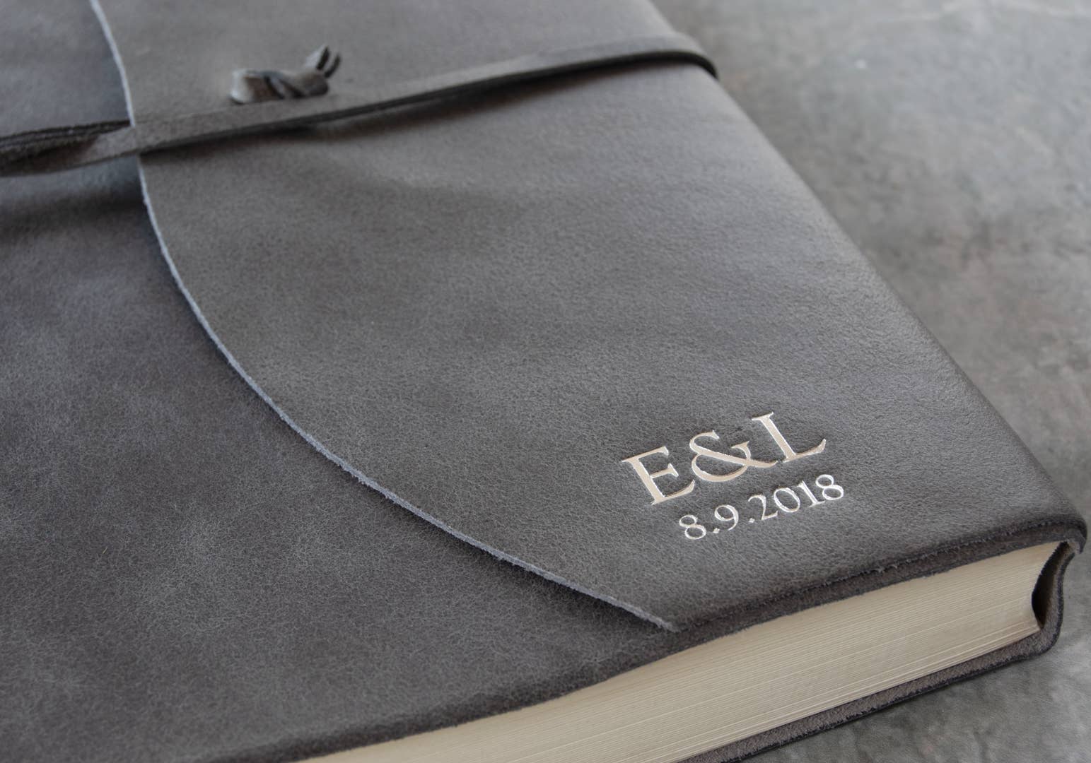 Creatico – Großhandel Tagebuch – Leatherkind Capri Notizbuch, A4, nachfüllbar, Geschenkset mit Stift34