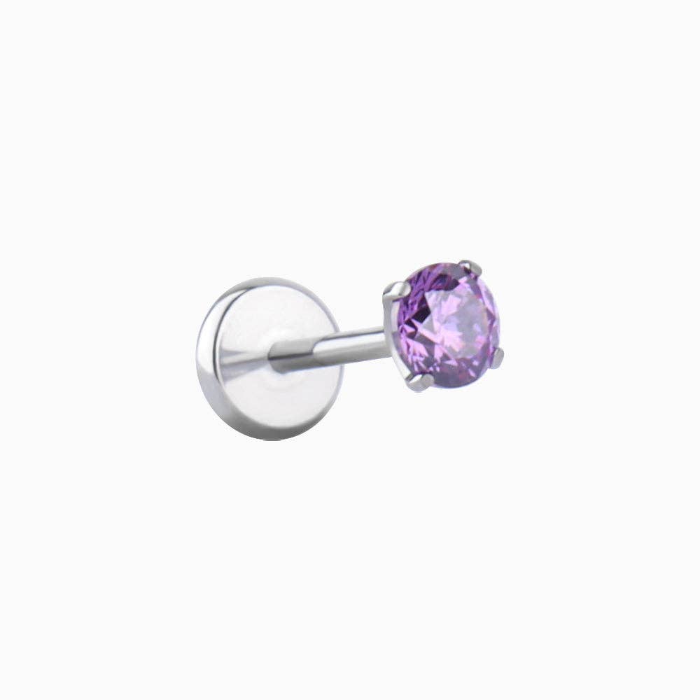 oumo jewelry - Wholesale Stud/Post Earrings - Titanium Gemstones Stud4