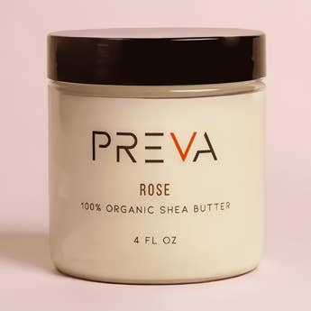 Organic Body Butter + Rose for wholesale by Preva Body