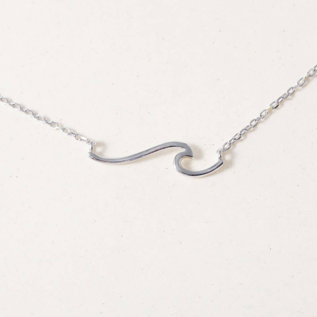 INKI STUDIO - Wholesale Pendant/Charm Necklace - Ride The Wave, Necklace2