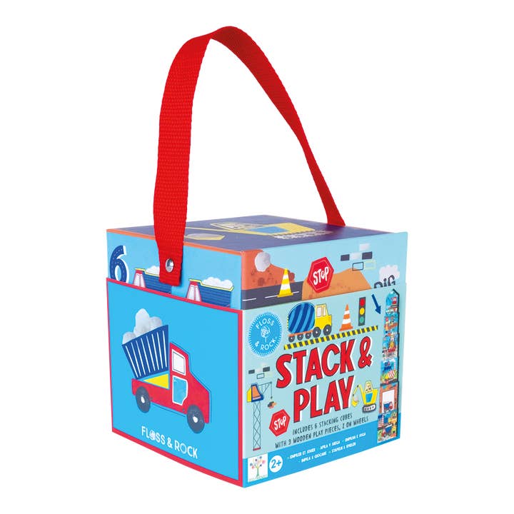 Floss and Rock - Wholesale Stacking Game - Construction Stacking Cubes0