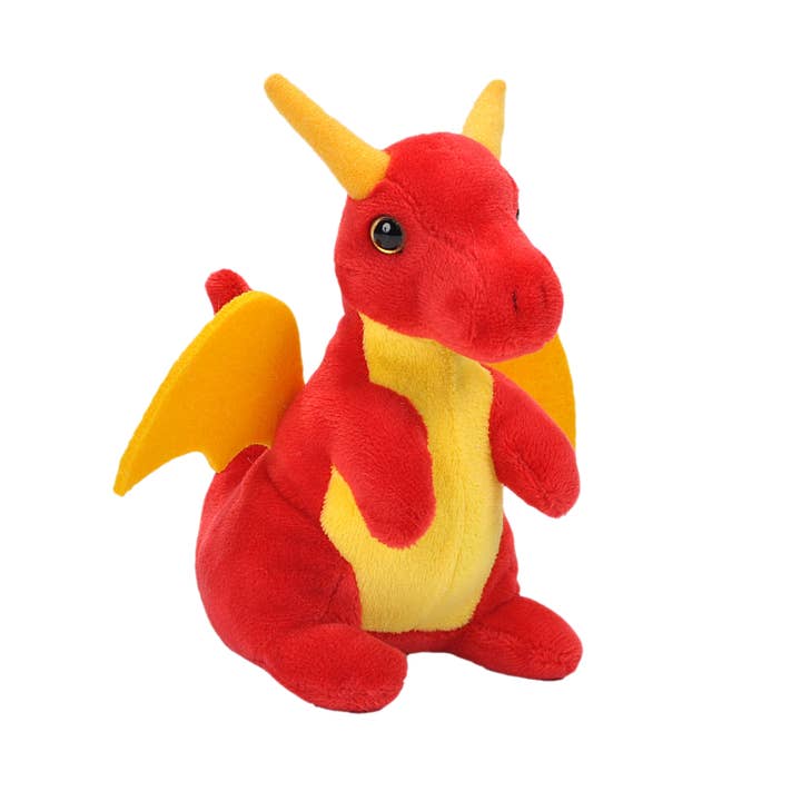Wild Republic - Wholesale Stuffed/Plush Toy - Kids & Baby - Pocketkins-ECO-Dragon Stuffed Animal 5"