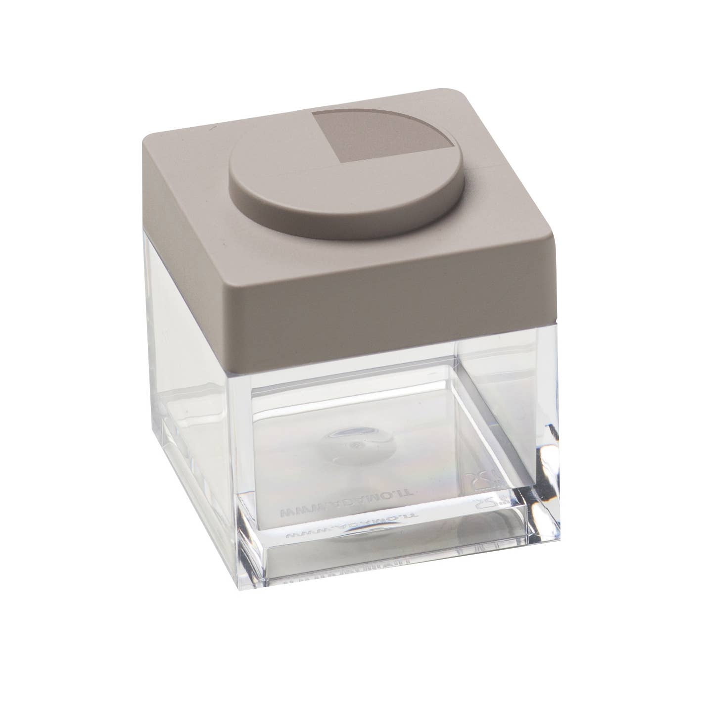 Kadra Kitchenware - Wholesale Food Storage Container - Omada Brickstore Grey Acrylic Food Storage Container