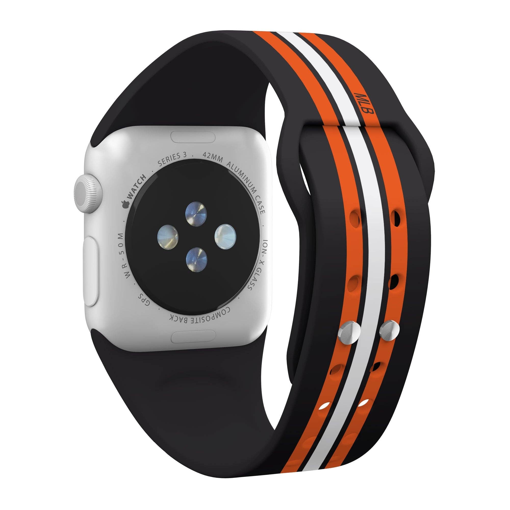 Game Time Bands - Vendita all'ingrosso Cinturino/fascia per orologio - Unisex - Cinturino Apple Watch HD Baltimore Orioles4