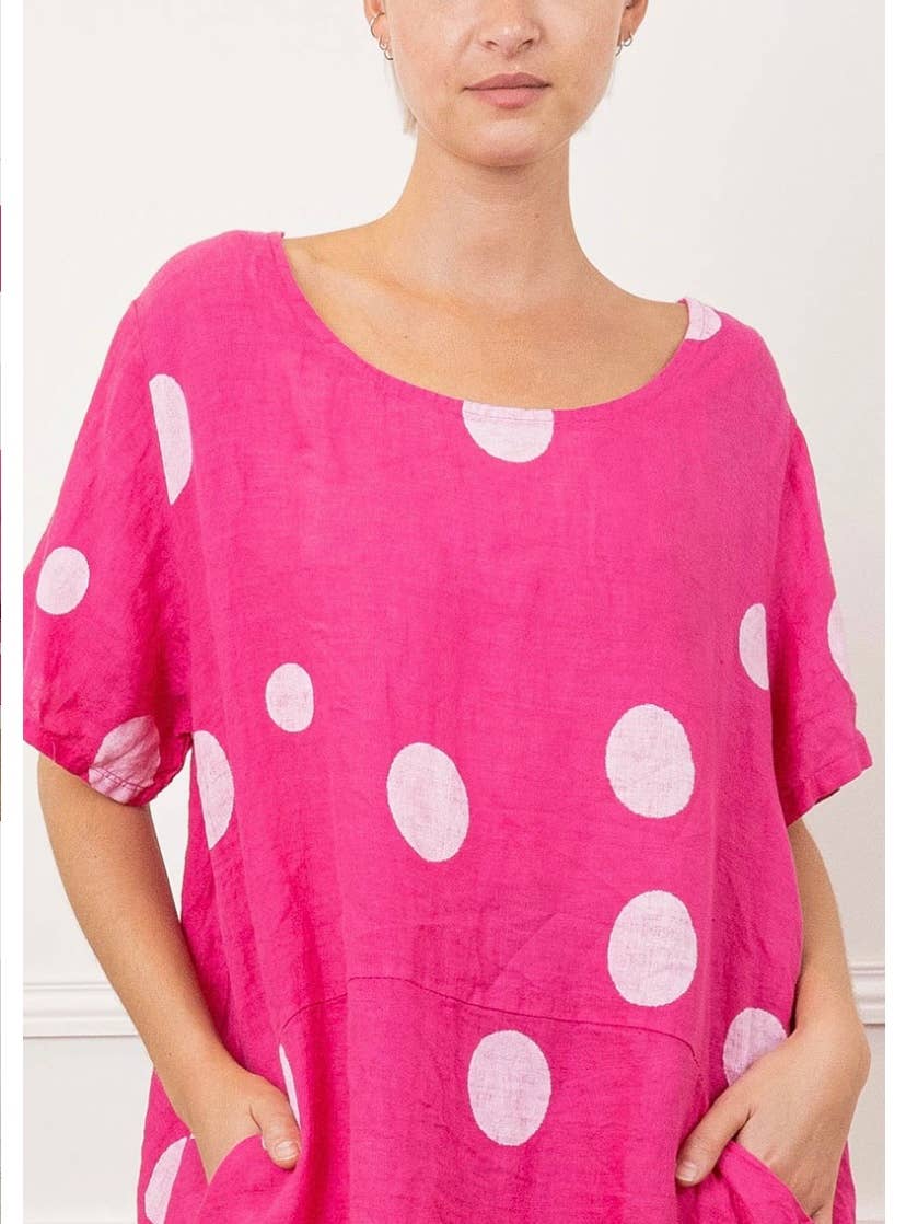 LINEN & COTTON HOUSE - Wholesale Dress - Women's - LINEN DRESS. 17600 SPRING SUMMER CLOTHING53