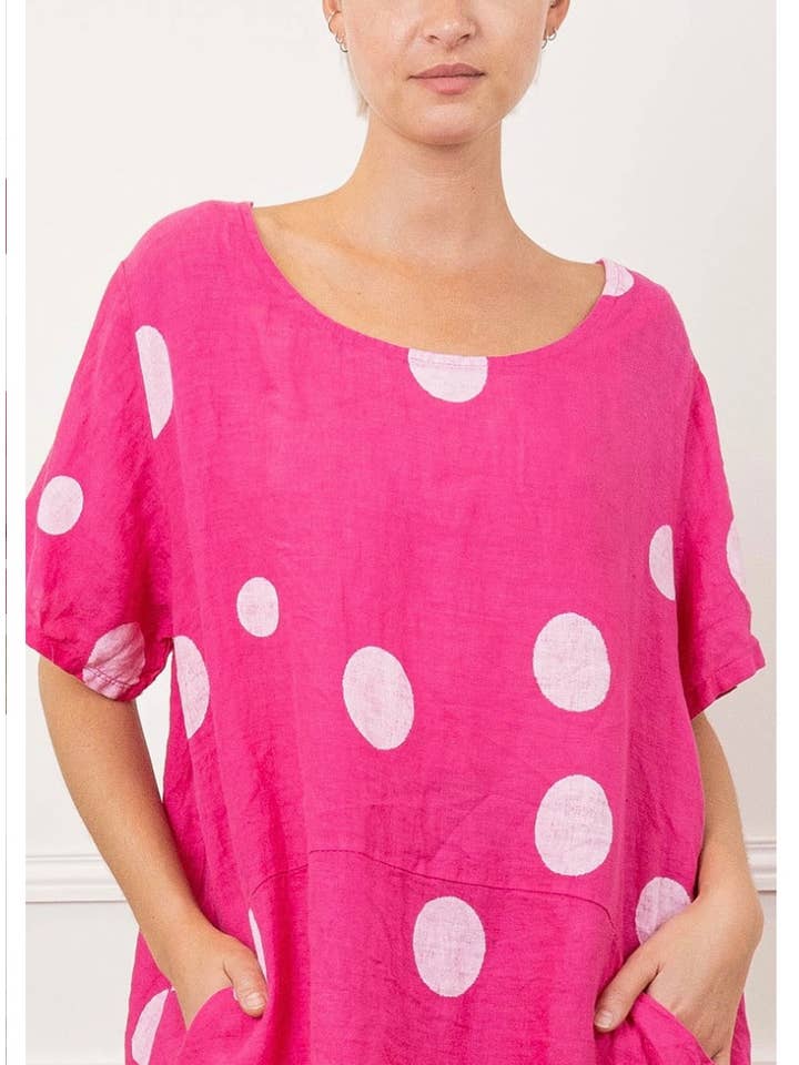 LINEN & COTTON HOUSE - Wholesale Dress - Women's - LINEN DRESS. 17600 SPRING SUMMER CLOTHING53