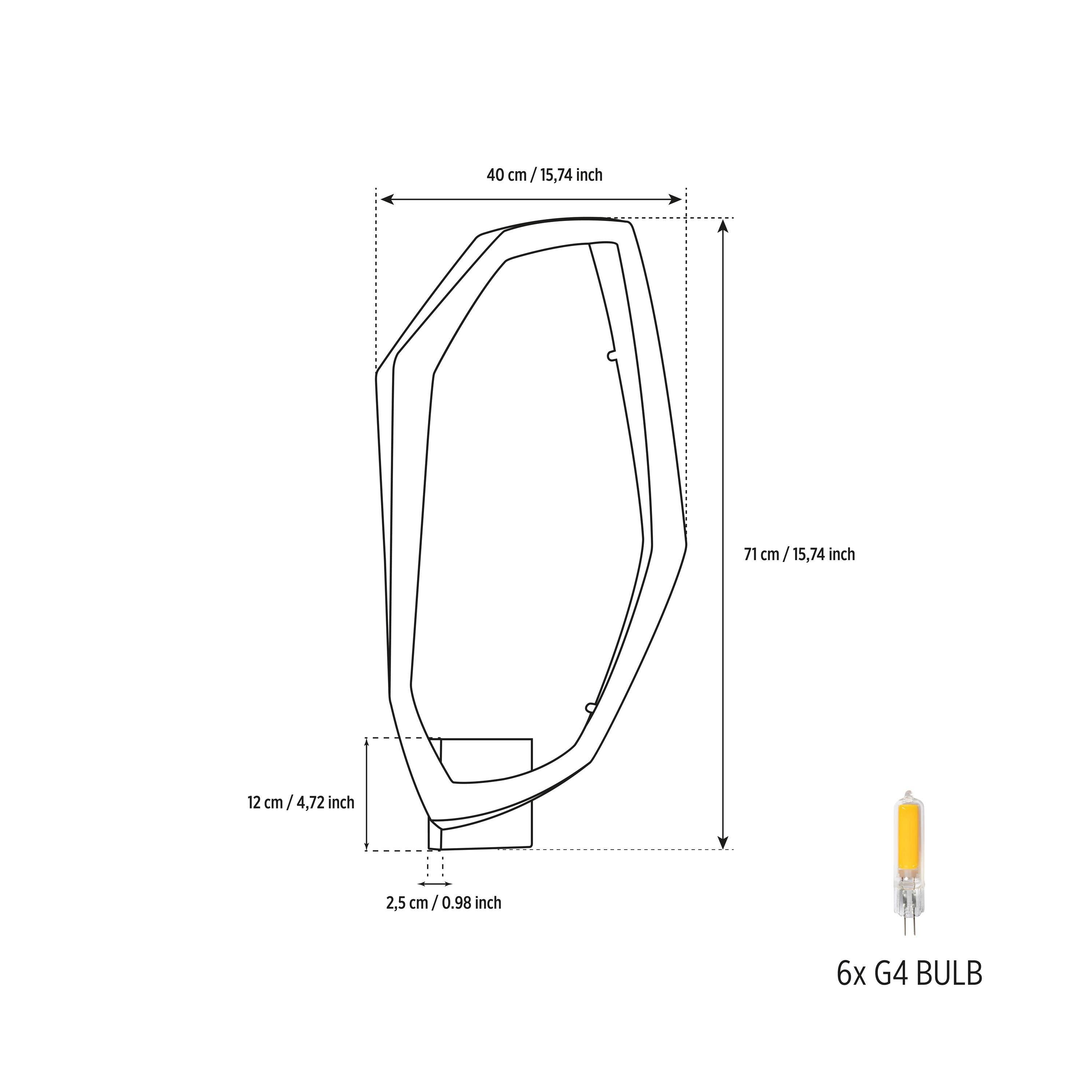 HEKA LIGHTING & TRADING LTD - Wholesale Sconce - Hatila Gold Led Wall Sconce8