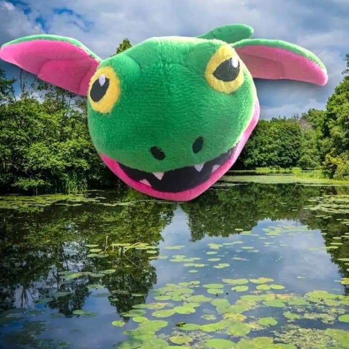 Cryptid Comforts - Wholesale Pet Plush Toy - Dog - Water Leaper Plushy2