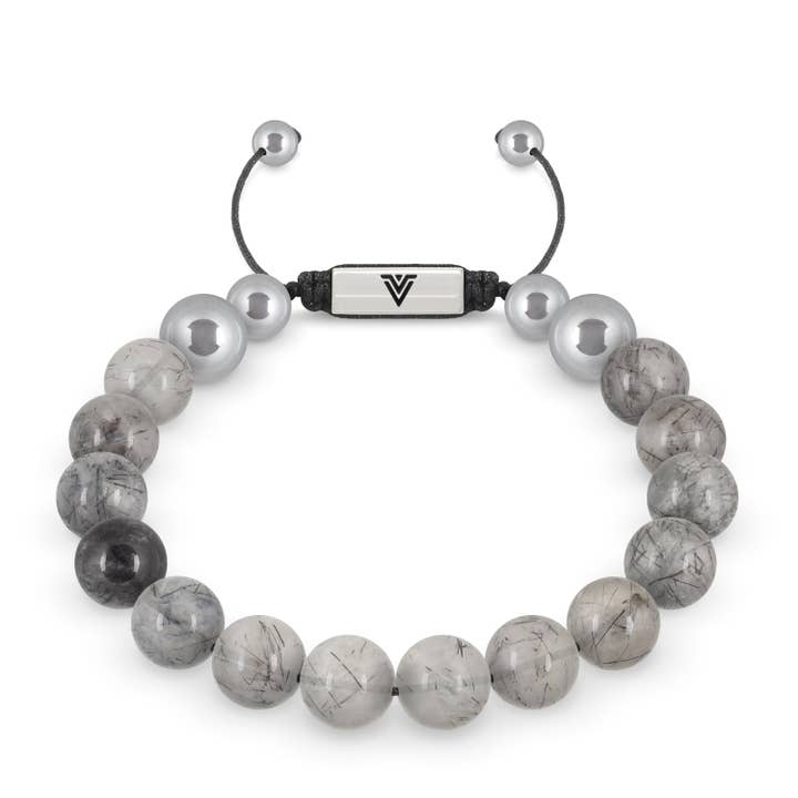 Shamballa-Armband aus Turmaliniertem Quarz für den Großhandel von VOLTLIN