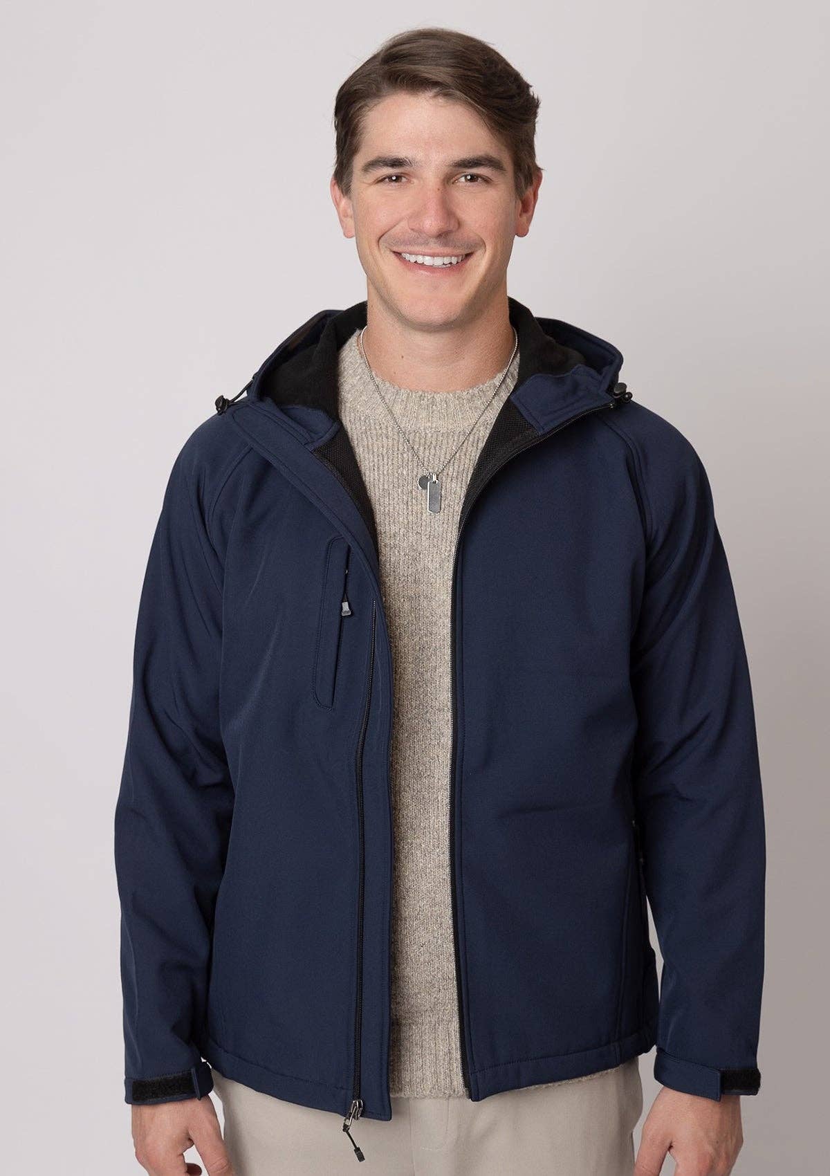 Vos Sports Inc. – wholesale Jacket – Unisex – 9700 Soft Shell Jacket With Hood (Various Colors)2